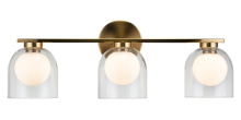 Matteo Lighting W60703AGCL - Derbishone Wall Sconce