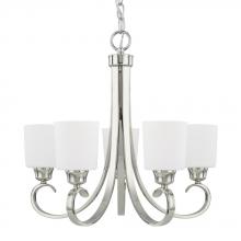 Capital 415351PN-339 - 5 Light Chandelier