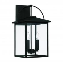Capital 948031BK - 3 Light Outdoor Wall Lantern