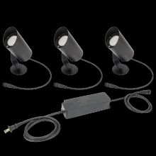 American Lighting SPKPL-LDS-RGBTW-3KIT-BK - Spektrum+ LED Landscape 3-piece kit;