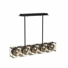 Avenue Lighting HF7105-BK - Peninisula 43"  Linear Chandelier in Black