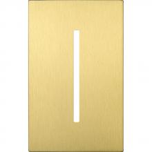 Lutron Electronics LWT-G-SB - NEW ARCH WP - GRAFIKT 1GANG SATIN BRASS