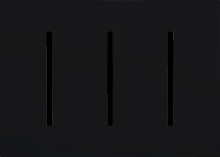 Lutron Electronics LWT-GGG-BL - NW AR WP 3 DMRS, SWTCHS, WLLSTNS IN BL