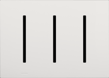 Lutron Electronics LWT-GGG-WH - NW AR WP 3 DMRS, SWTCHS, WLLSTNS IN WH
