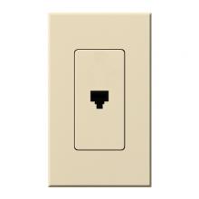 Lutron Electronics NT-PJ-BE - NOVA T PHONE JACK BEIGE