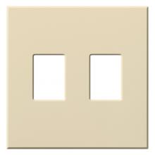 Lutron Electronics VWP-2-BE - VAREO WALLPLATE 2GNG BEIGE