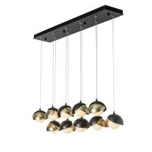 Hubbardton Forge 131205-SKT-STND-10-86-GG0711 - Brooklyn 10-Light Double Shade Pendant