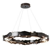 Hubbardton Forge 139861-LED-STND-89-CR - Trove LED Circular Pendant