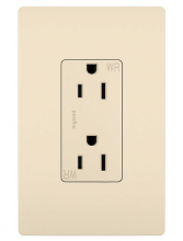 Legrand Radiant 885TRWRLA - radiant Outdoor Outlet, Light Almond