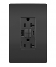 Legrand Radiant 2097TRUSBACBK - radiant Tamper-Resistant 20A Duplex Self-Test GFCI Receptacles with SafeLock Protection