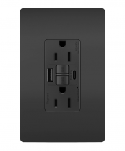 Legrand Radiant 1597TRUSBACBK - radiant Tamper-Resistant 15A Duplex Self-Test GFCI Receptacles with SafeLock Protection