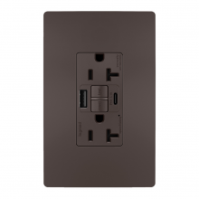 Legrand Radiant 2097TRUSBAC - radiant Tamper-Resistant 20A Duplex Self-Test GFCI Receptacles with SafeLock Protection