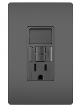 Legrand Radiant 1597SWTTRBKCCD4 - radiant Combination Single Pole Switch and Tamper-Reistant 15A Duplex Self-Test GFCI Receptacles