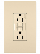 Legrand Radiant 1597TRICCD4 - radiant? Tamper-Resistant 15A Duplex Self-Test GFCI Receptacles with SafeLock? Protection, Ivory