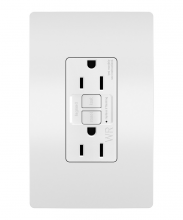 Legrand Radiant 1597TRWRWCCD4 - radiant? Tamper-Resistant Weather-Resistant 15A Duplex Self-Test GFCI Receptacles with SafeLock?