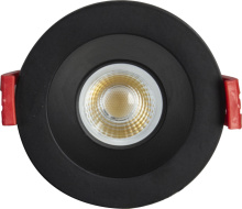 GM Lighting MTR2-5CCT-B - 120V Selectable Mini Task Recessed LED Downlights