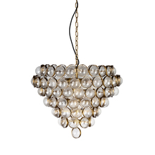 Lucas McKearn ch9069 - Bouquet Glass & Gold Chandelier