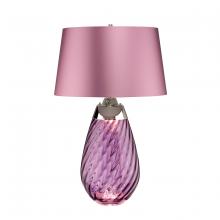 Lucas McKearn tlg3027l - Lena Large Table Lamp in Plum with Plum Satin Shade