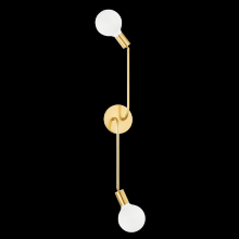 Mitzi by Hudson Valley Lighting H774102-AGB - Blakely Wall Sconce