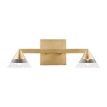 Visual Comfort & Co. Modern Collection SLBA75927HABCG - Midrand Crystal 15 Vanity