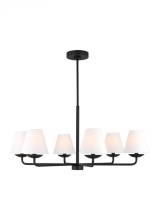 Visual Comfort & Co. Studio Collection DJC1186MBK - Large Chandelier