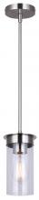 Canarm IPL1205A01BN - Benson Brushed Nickel 1 Light Pendant