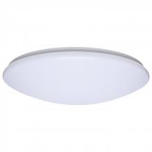 Nuvo 62/1858 - 19 Inch LED Cloud Fixture; 25 Watts; 27K/30K/35K/40K/50K CCT Selectable; Round Shape; White Finish