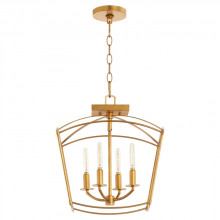 Quorum 2812-14-74 - MANTLE 4LT DUAL MT - GL