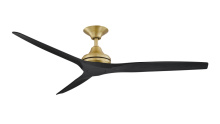 Fanimation MAD6721BS - Spitfire DC Custom Indoor/Outdoor Ceiling Fan DC Motor - Brushed Satin Brass